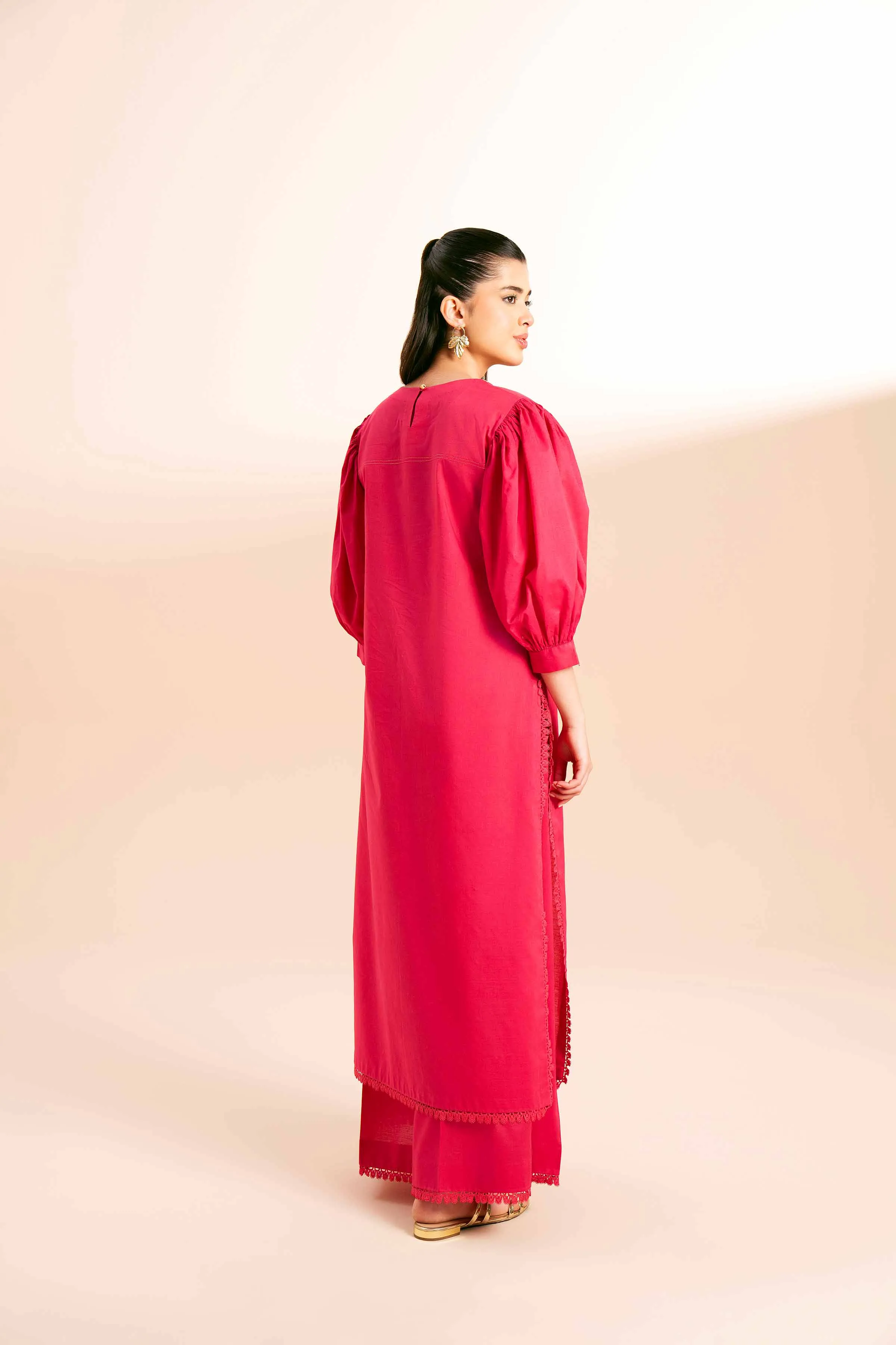 2 Piece - Dyed Embroidered Suit - 42401733