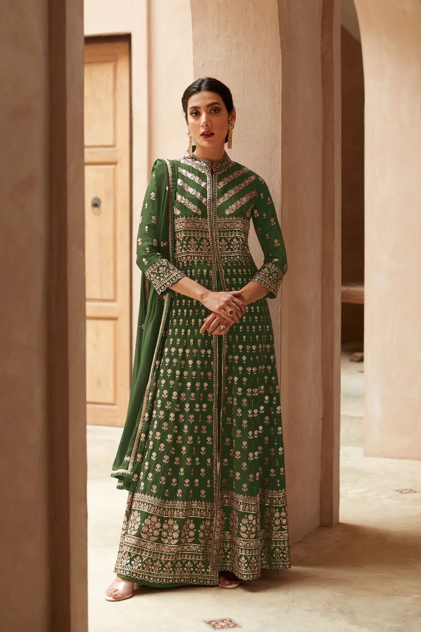 AASHIRWAD ANANYA 9451 SERIES PLAZZO SUIT