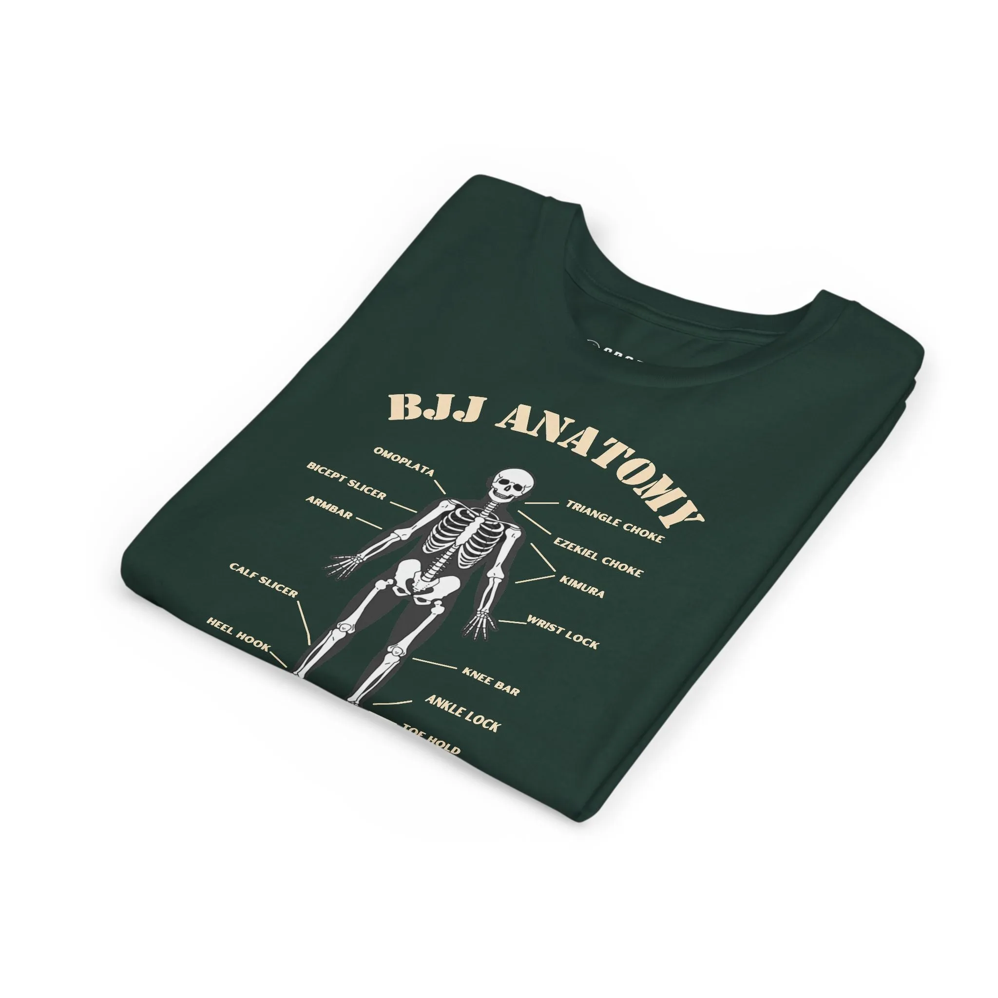 BJJ Anatomy Youth T Shirt