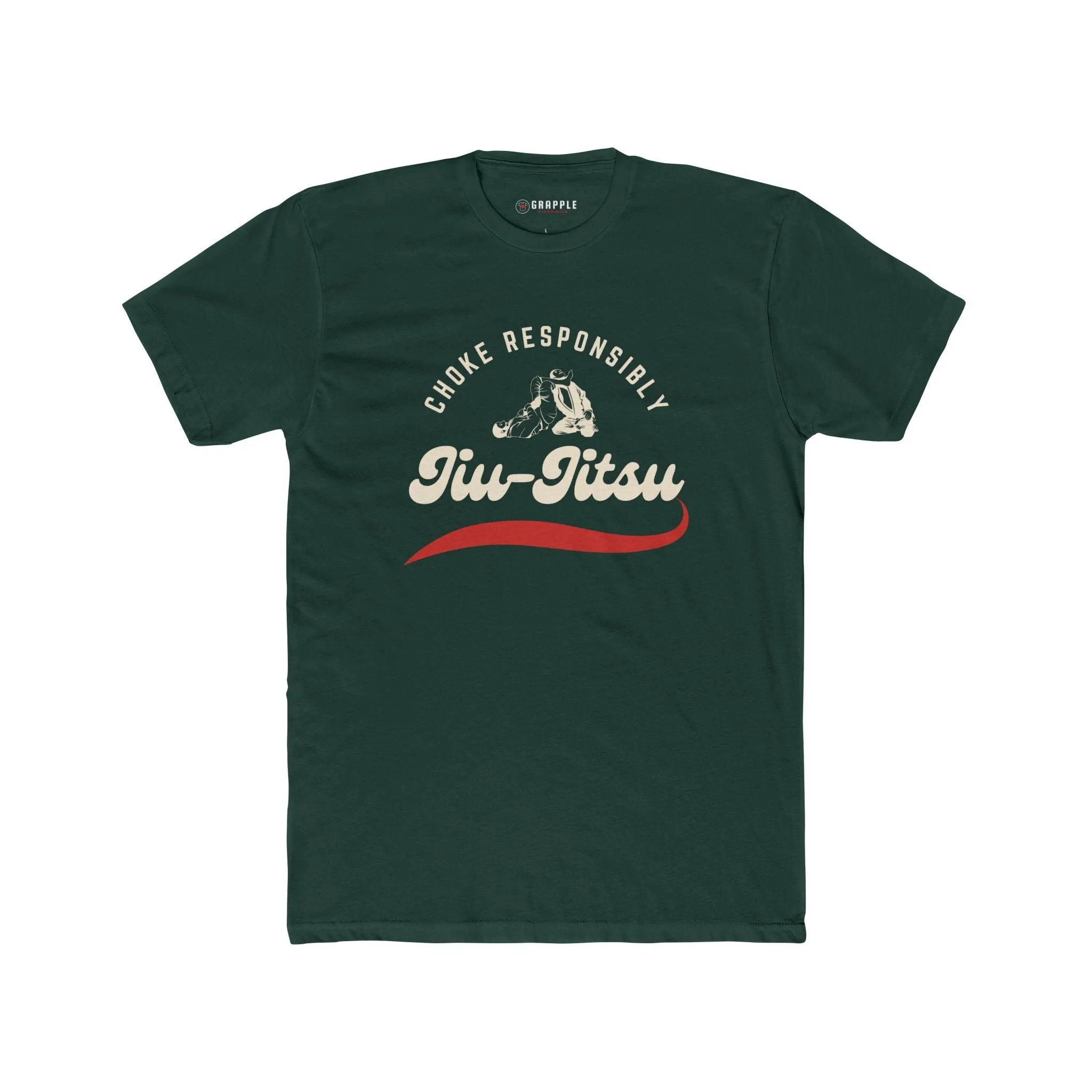 BJJ Choke Responsibly Jiu Jitsu T Shirt