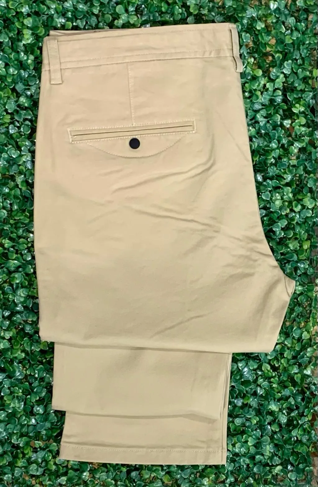 Casual pants color sand