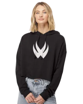 Cropped VW Flame Logo Hoodie