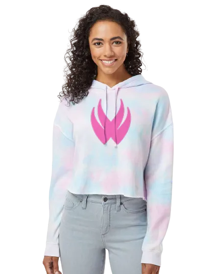 Cropped VW Flame Logo Hoodie