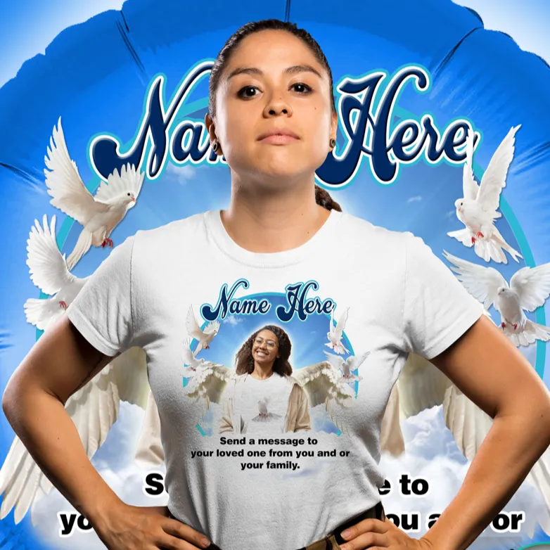 Custom Memorial Balloon Release T-Shirts