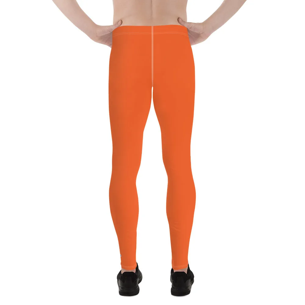 Daily Essentials: Men's Solid Color Workout Yoga Pants - Flamingo
