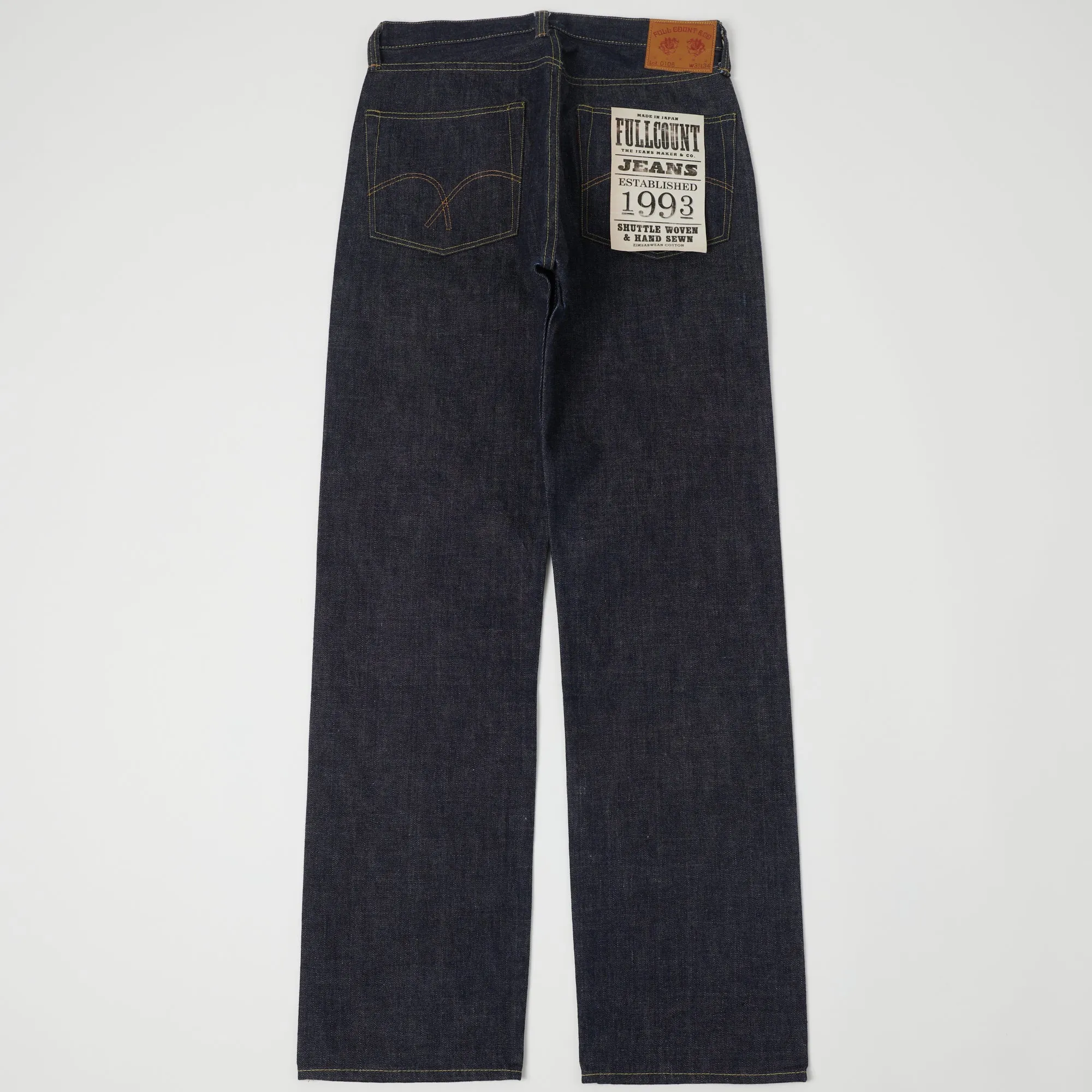 Full Count 0106 13.7oz Loose Straight Jean