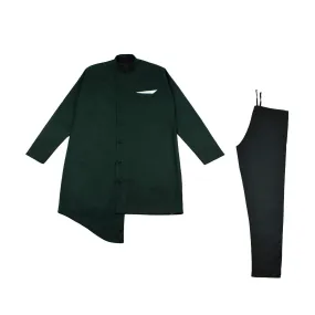 Green Military Men's 2pc Set