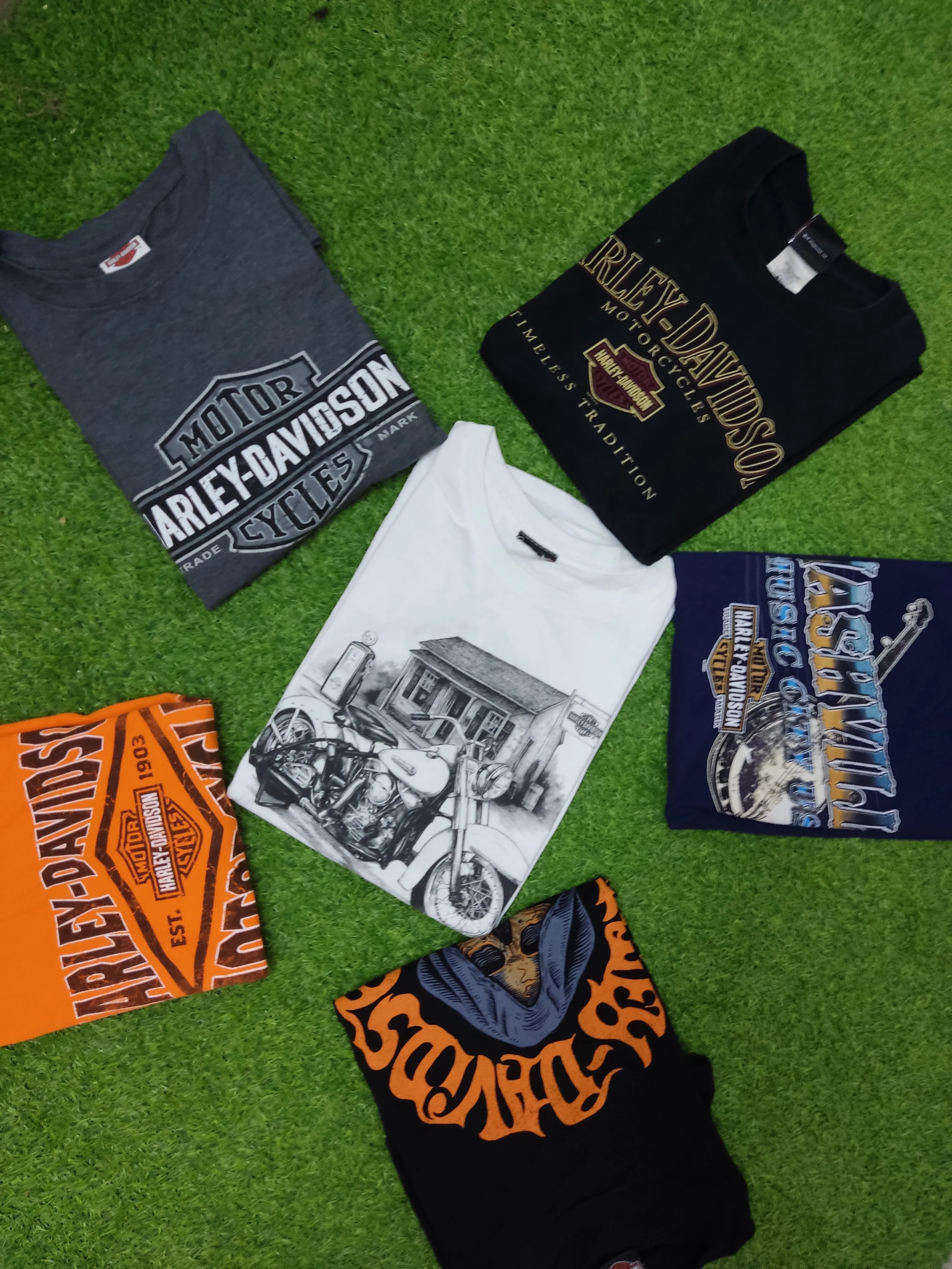 Harley Devidson T-Shirts 06 pcs - OVR006