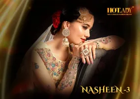 HOTLADY NASHEEN VOL 3 BUTTERFLY NET SALWAR SUITS