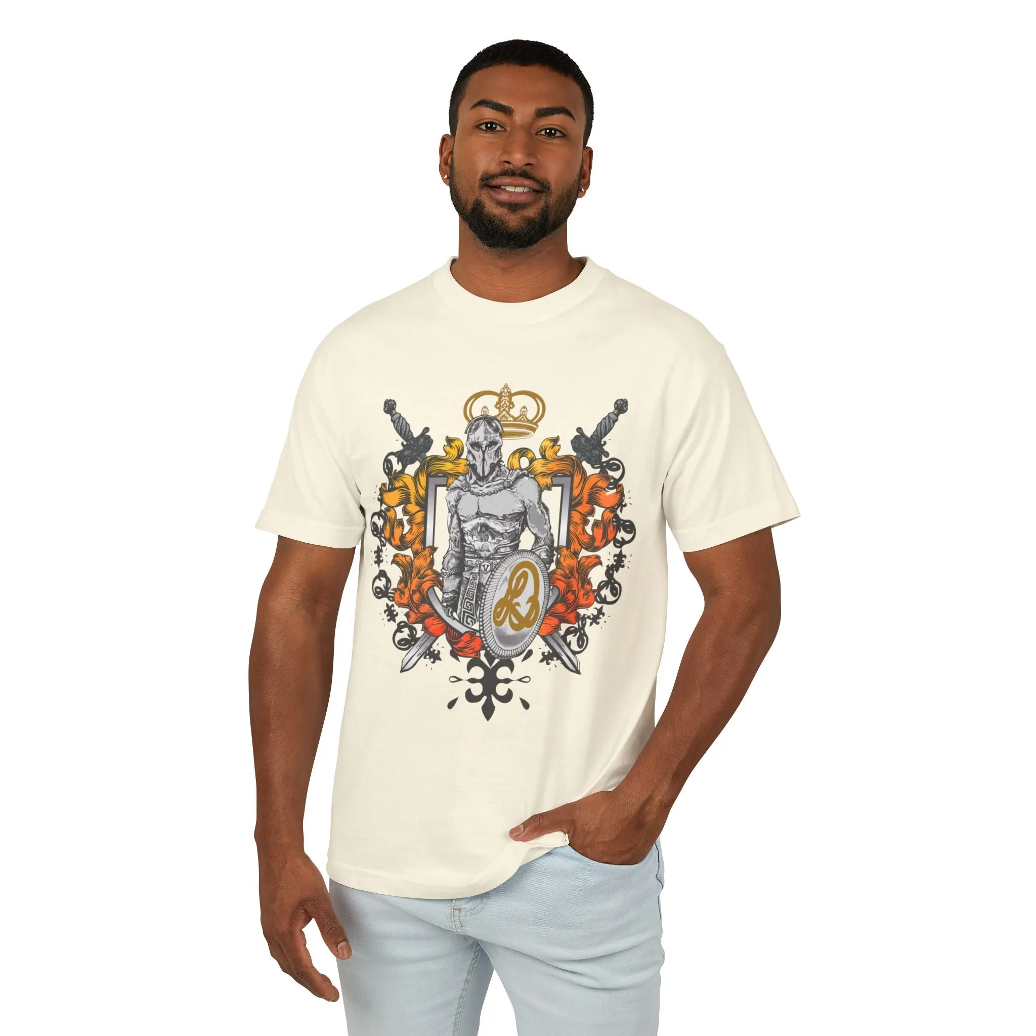 LD Spartan Unisex Garment-Dyed Heavyweight Cotton Tee