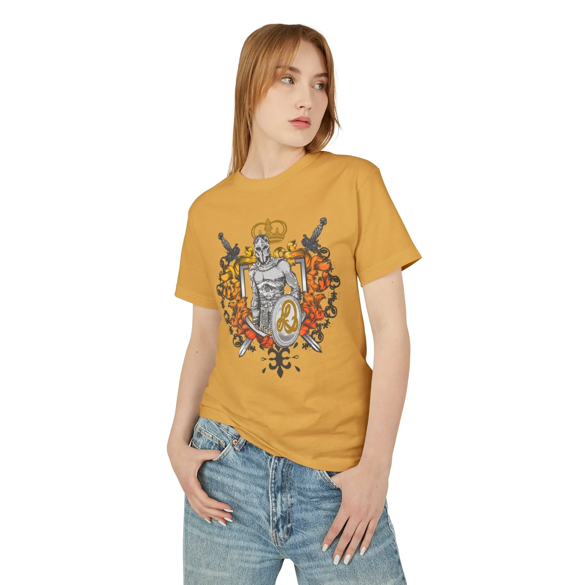 LD Spartan Unisex Garment-Dyed Heavyweight Cotton Tee