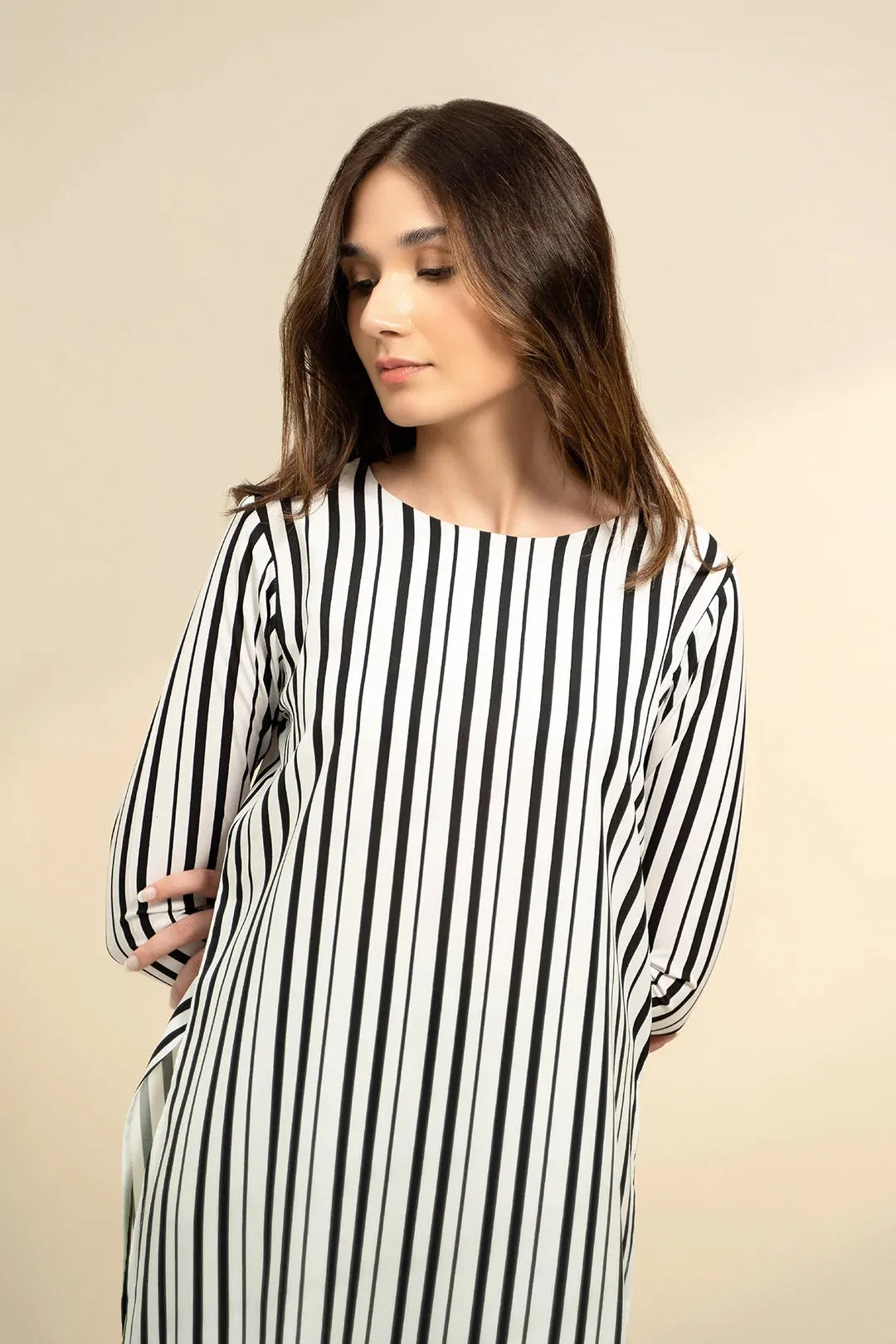 Luxury Korean BSY Kaftan, Stylish Casual Wear Caftan For Women's