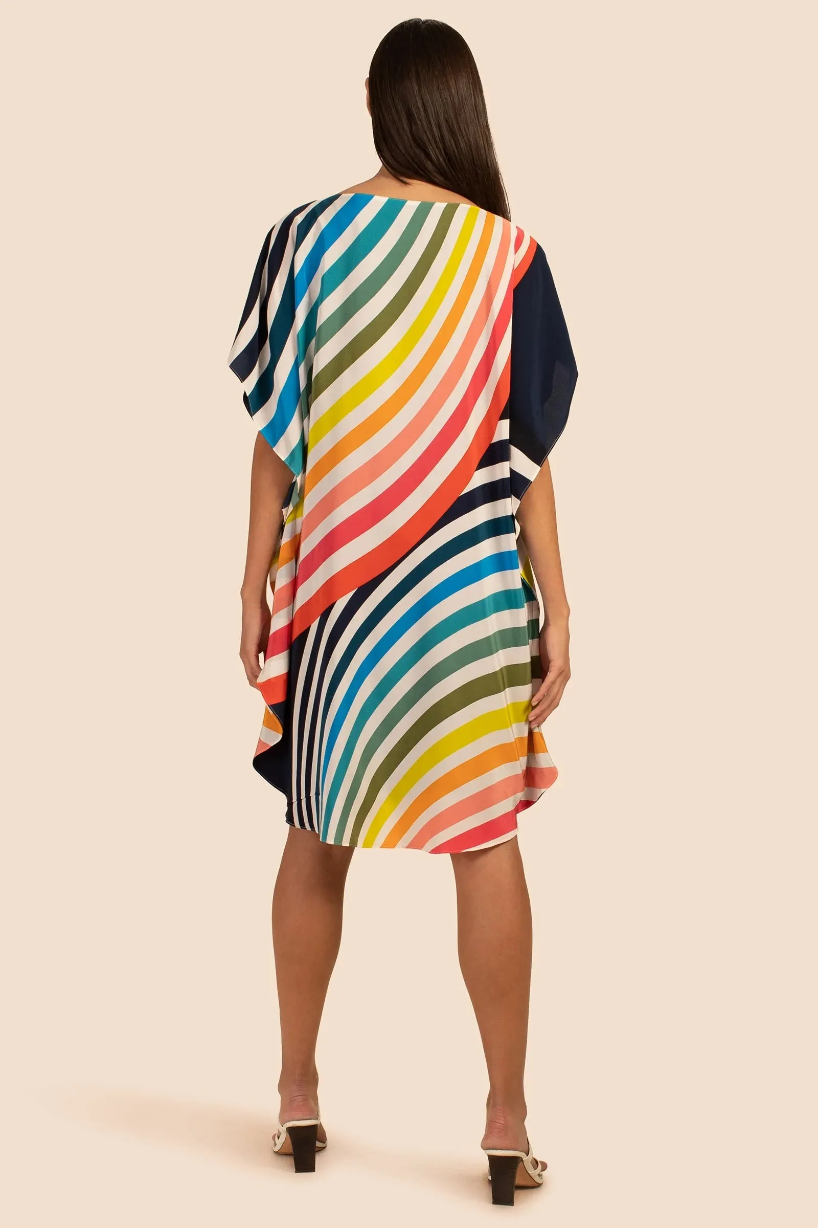 Luxury Silk Crepe Kaftan,Casual Wear Caftan For Women's