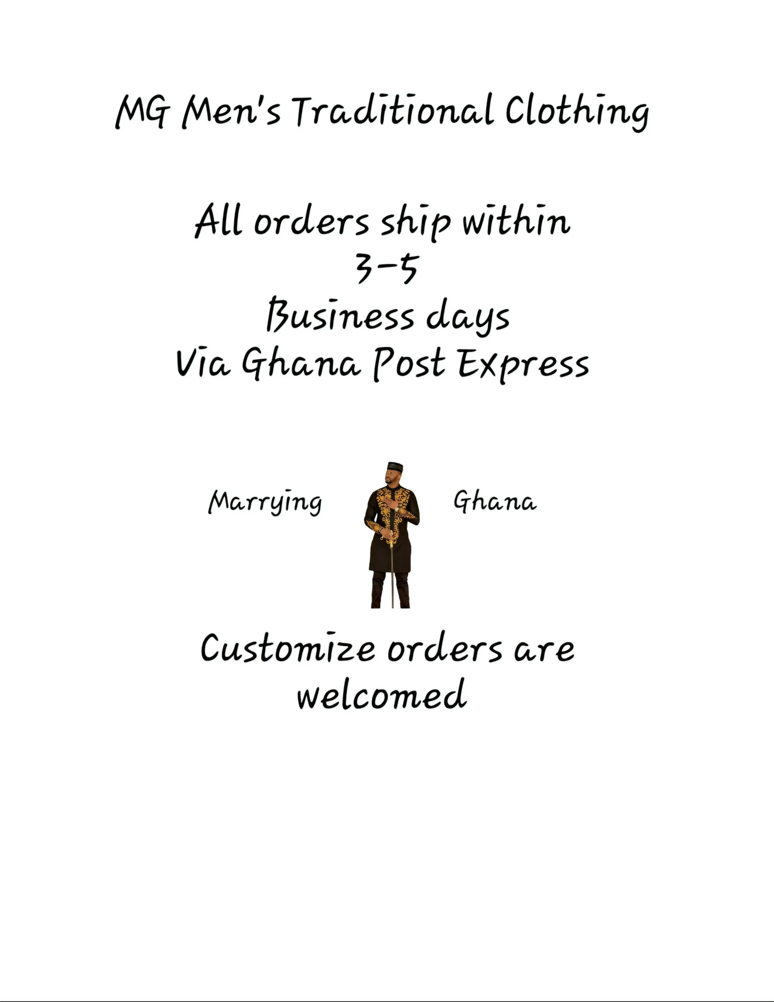MG Men's Traditional African Wear/ Kafka, African Suit T158