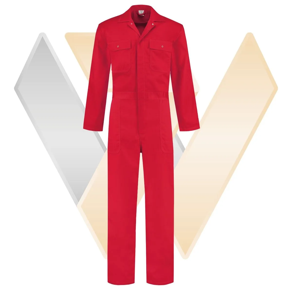 Overall&#x20;Polyester&#x20;&#x2F;&#x20;Cotton&#x20;Roze&#x20;-&#x20;71WorkX&#x20;Wear
