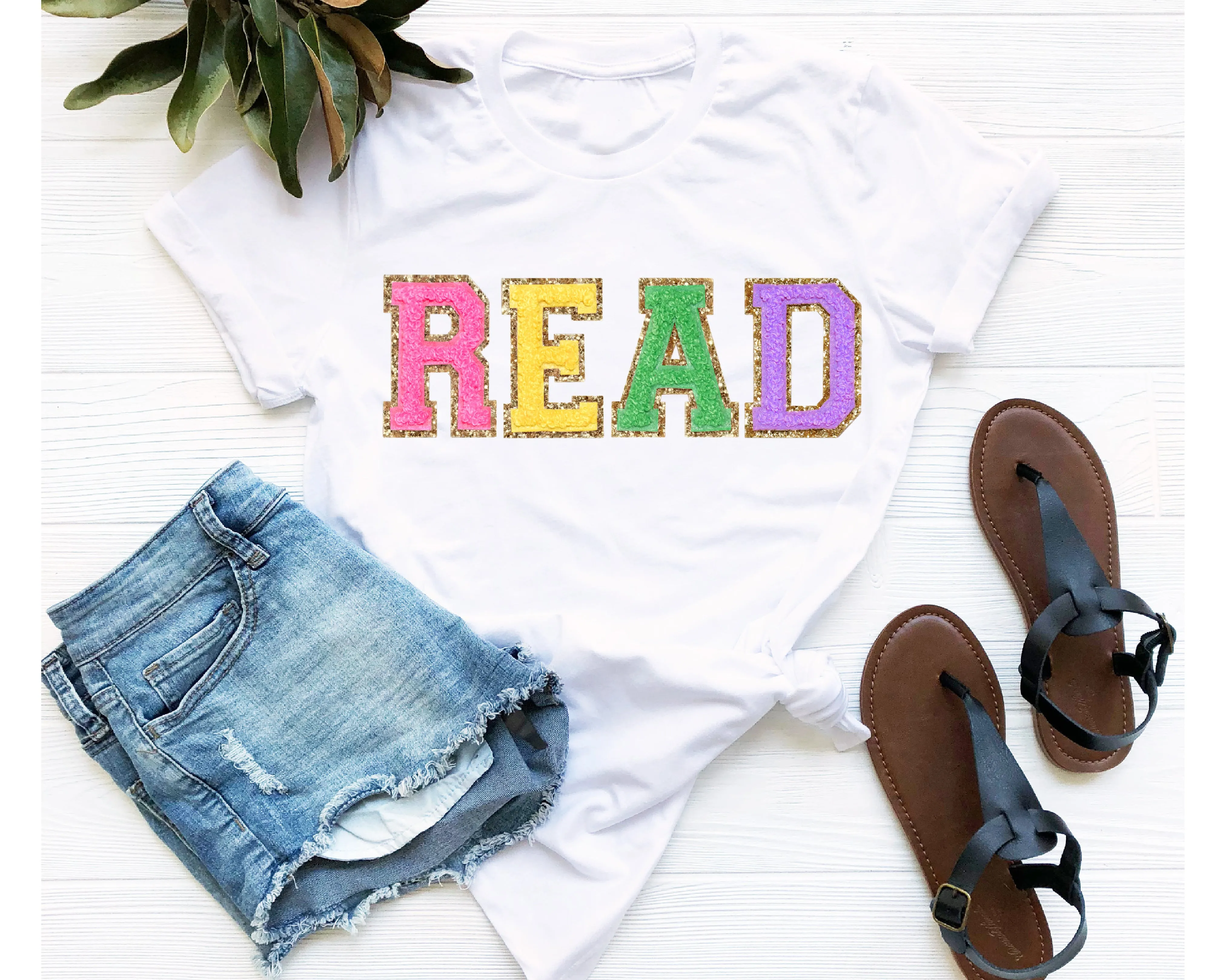 READ Letter Patch Sweatshirt