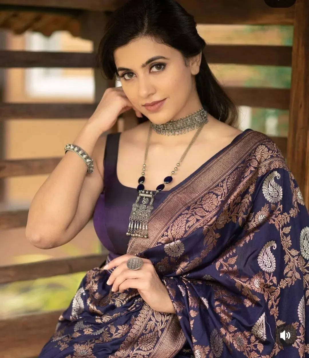 Soft Lichi Silk Sari, Wedding Party Wear Saree With Blouse