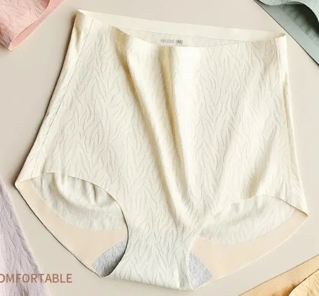 Women's Ice Silk Breathable Cotton Thin Briefs B-110978
